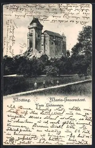 AK Mödling, Veste Lichtenstein, Maria-Enzersdorf