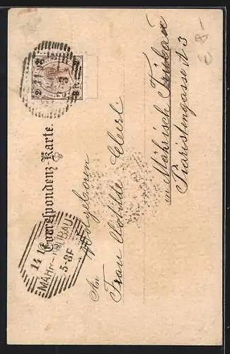 Künstler-AK Mödling, Der Lichtenstein