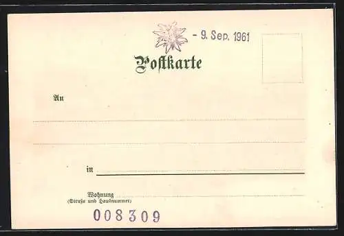 Künstler-AK Gottfried Graf: Mainz, Dampfer Rhein vor Mainz