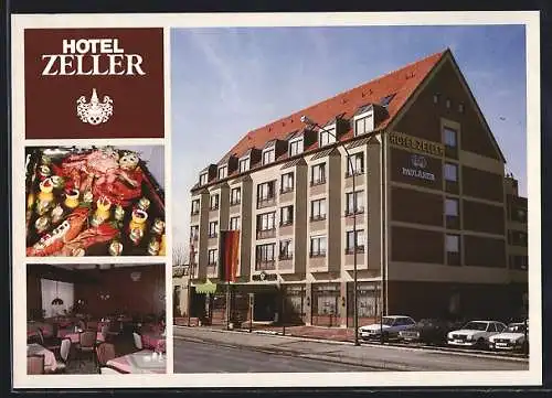 AK Königsbrunn / Augsburg, Hotel Zeller