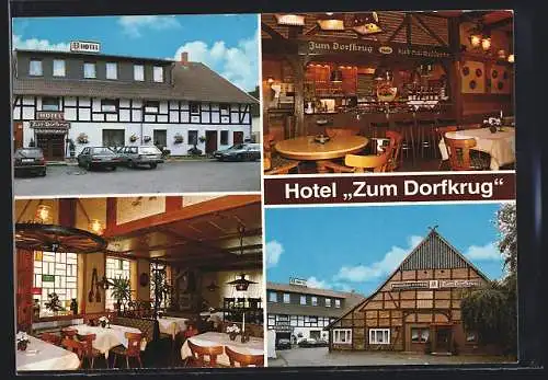 AK Lehre /Flechtorf, Hotel-Restaurant Zum Dorfkrug, Alte Braunschweiger Strasse 24