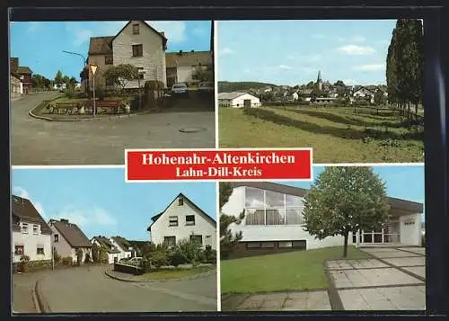 AK Hohenahr-Altenkirchen, Panorama & Strassenpartien