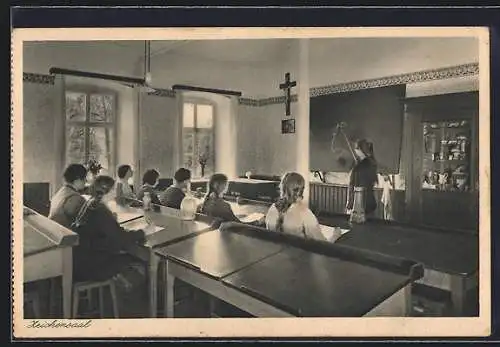 AK Volkach, Institut St. Maria, Zeichensaal