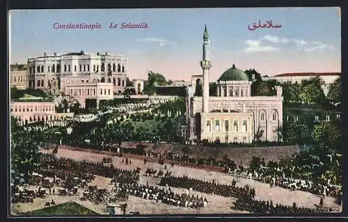AK Constantinople, Le Selamlik mit Armee