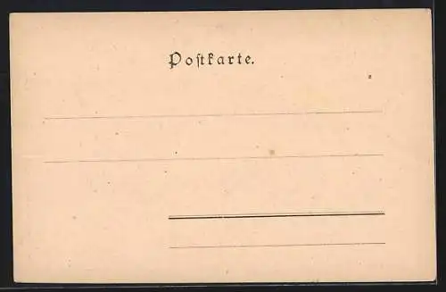 Künstler-AK Philipp + Kramer Nr. XXIII /1: Sorrent, Blick zur Insel Capri