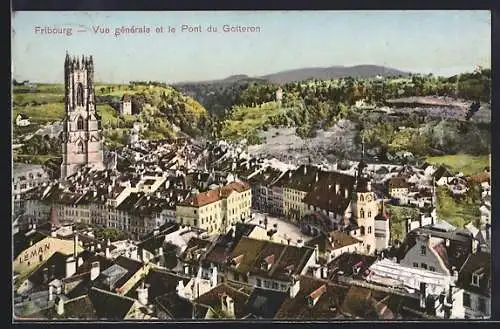 AK Fribourg, Vue générale et le Pont du Gotteron