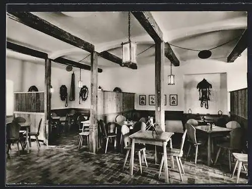 AK Castell, Weinstube des Fürstl. Castell`schen Domänenamtes Weinstall