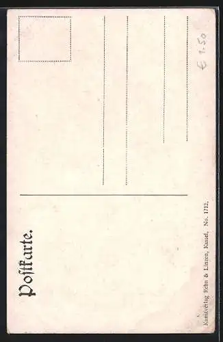 Künstler-AK M.Müller jun.: Röhrender Hirsch