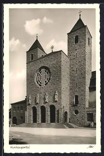 AK Münsterschwarzach, Kirchenportal