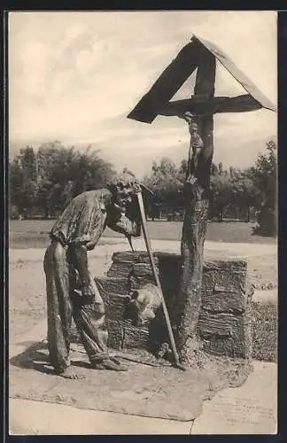 AK Milano, Cimitero Monumentale, Monumento Valsecchi