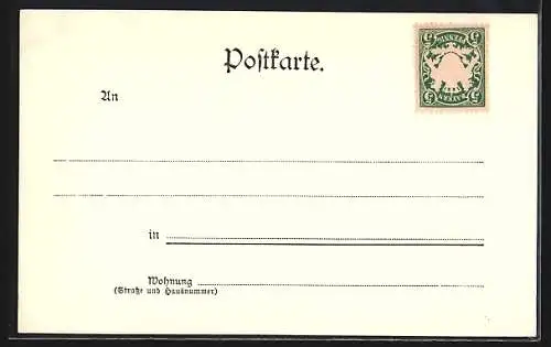 AK Schliersee, Totalansicht mit Kirche