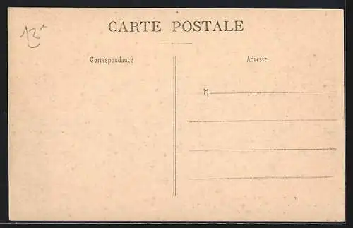 AK Paris, Rue Emilio-Castelar inondé