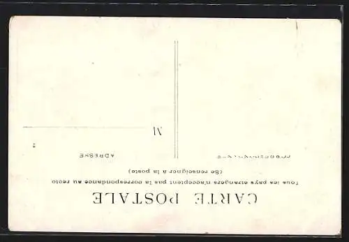 AK Paris, Inondation de la Seine 1910, Rue de l`Université