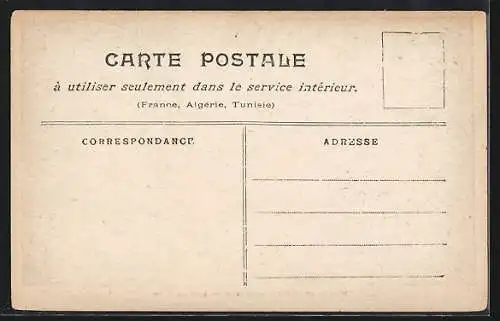 AK Paris, inondations de janvier 1910, la rue de Lille avec la passerelle de secours