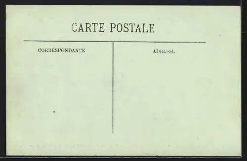 AK Paris, Carrefour des Rues Saint-Charles et de Javel, Inondations 1910