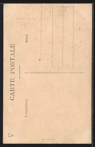 AK Paris, Paris inondé, Cliché du 28 Janvier 1910, Rue de Bievre au Quartier Latin