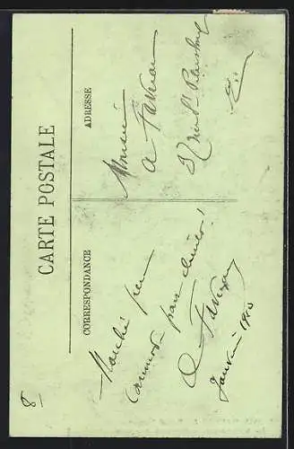 AK Paris, Inondations de Paris 1910, Rue Saint-Charles