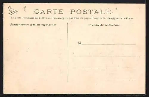 AK Paris, Crue de la Seine, Janvier 1910, Rue Pasquier
