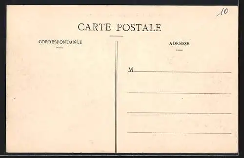AK Troyes, Inondations 1910, Rue Neuve-Petit