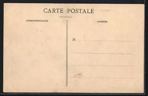 AK Troyes, Après L`inondation, Rue de Gournay, Les restes d`une Maison