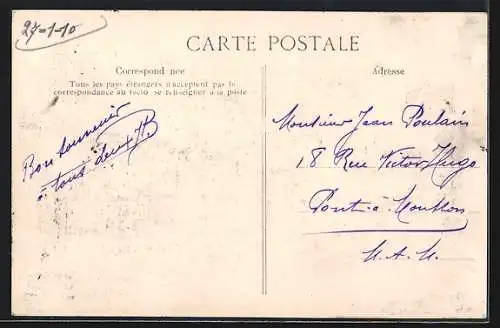 AK Lorry-sur-Loing, Inondations, Recherche de Victimes