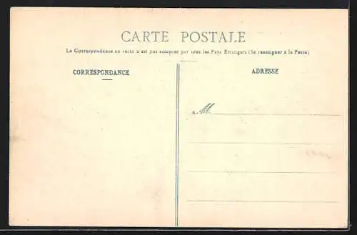 AK Troyes, Inondations 1910, La Rue du Faubourg Saint-Jacques