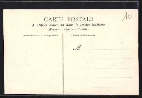 AK Pont-Rousseau, Inondations 1904, Rue d`Alsace-Lorraine