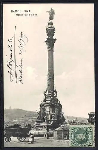 AK Barcelona, Monumento a Colon