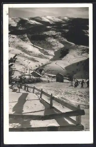 AK La Molina, Pista Standard y estación del Telesquí