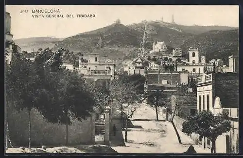 AK Barcelona, Vista General del Tibidabo