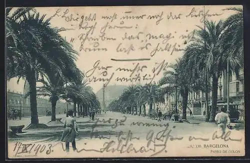 AK Barcelona, Paseo de Colon