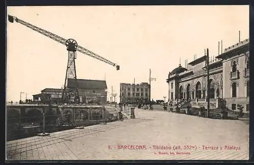 AK Barcelona, Tibidabo, Terraza y Atalaya