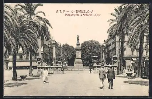 AK Barcelona, Monumento á Antonio López