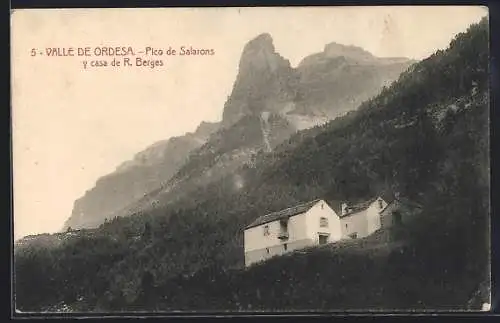 AK Valle de Ordesa, Pico de Salarons y casa de R. Berges