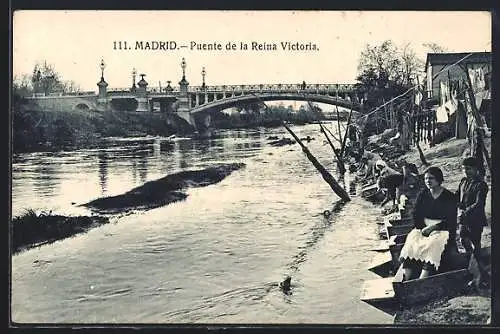AK Madrid, Puente de la Reina Victoria