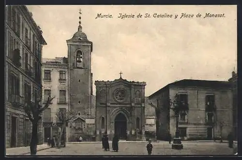 AK Murcia, Iglesia de St. Catalina y Plaza de Monasot