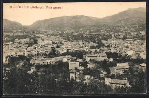 AK Soller /Mallorca, Vista general