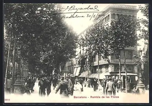 AK Barcelona, Rambla de las Flores
