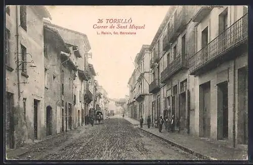AK Torelló, Carrer de Sant Miquel
