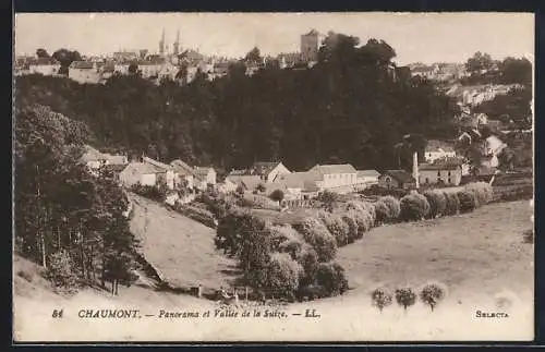 AK Chaumont, Panorama et Vallée de la Suize