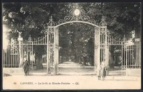AK Langres, La Grille de Blanche-Fontaine