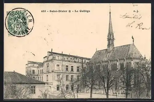 AK Saint-Dizier, Le Collège et l`église adjacente