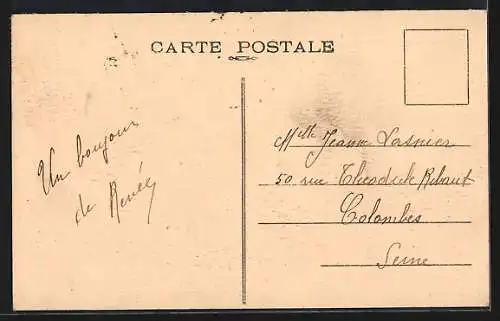 AK Saint-Dizier, Square de la Poste