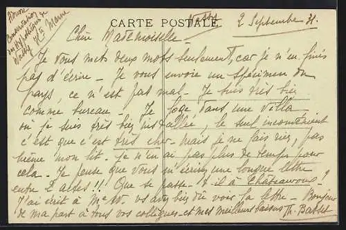 AK Wassy, Entrée des Grandes Promenades