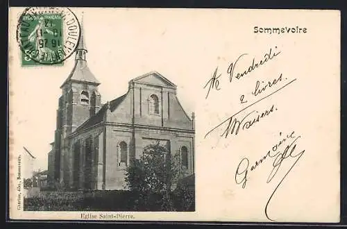 AK Sommevoire, Église Saint-Pierre