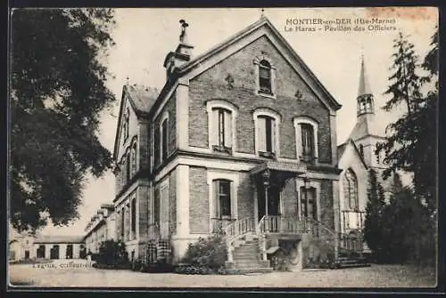 AK Montier-en-Der, Le Haras, Pavillon des Officiers