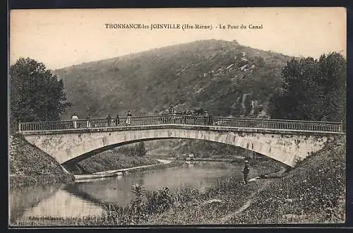 AK Thonnance-les-Joinville, Le Pont du Canal