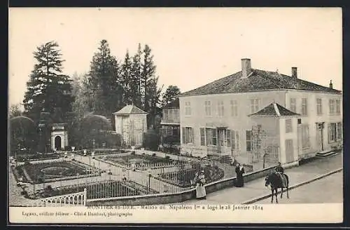 AK Montier-en-Der, Maison où Napoléon Ier a logé le 28 janvier 1814