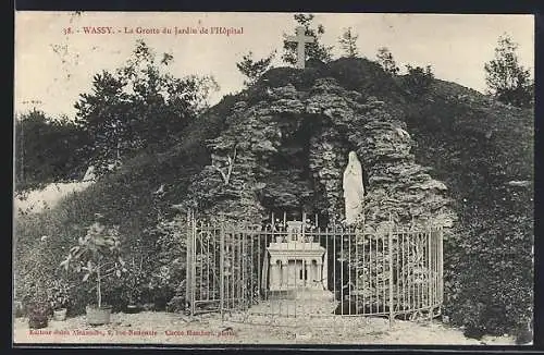 AK Wassy, La Grotte du Jardin de l`Hôpital