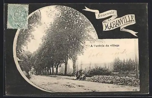 AK Maranville, À l`entrée du village